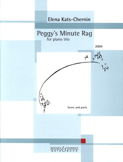 E. Kats-Chernin: Peggy's Minute Rag, VlVcKlv (Pa+St)