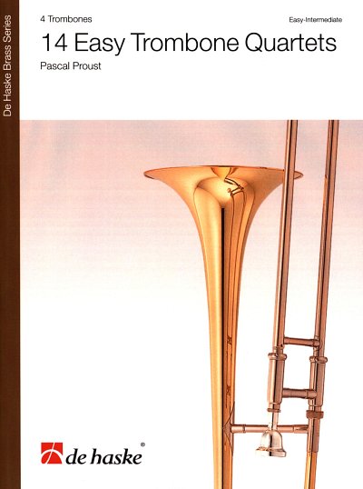 P. Proust: 14 Easy Trombone Quartets, 4Pos (Pa+St)