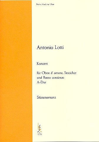 A. Lotti: Konzert , ObdaStrBc (Stsatz)