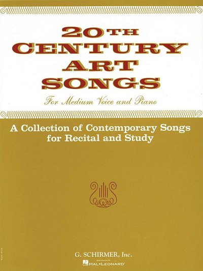 Twentieth Century Art Songs for Recital and Study, GesMKlav