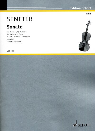 J. Senfter: Sonate A-Dur op. 26 , VlKlav