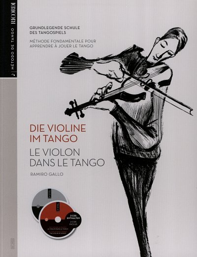 AQ: R. Gallo: Die Violine im Tango, Vl;Klav (+2CD) (B-Ware)