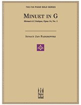 I.J. Paderewski y otros.: Minuet in G (Menuet a L'Antique, Op. 14, No. 1)