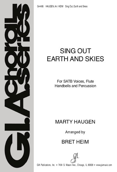 Sing Out Earth and Skies - Instrument parts, Ch (Stsatz)