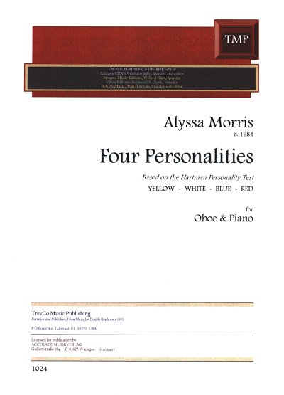 A. Morris: Four Personalities, ObKlav (KlavpaSt)