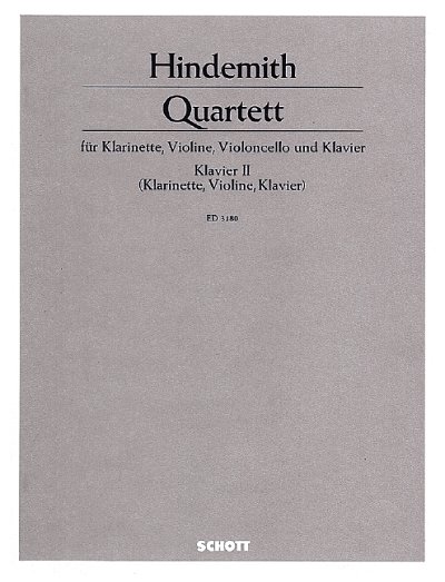 P. Hindemith: Quartett , 2Klav