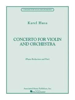 K. Husa: Concerto for Violin and Orchestr, VlKlav (KlavpaSt)