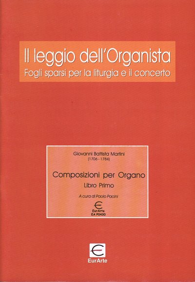 G.B. Martini: Composizioni per organo 1, Org