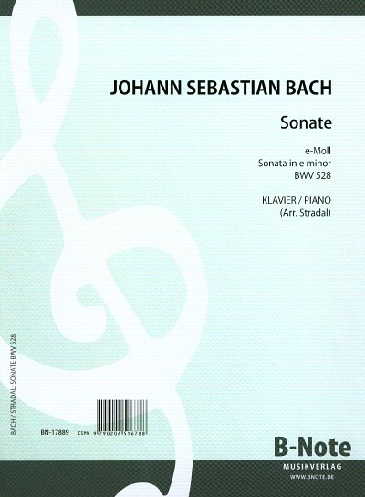 J.S. Bach: Triosonate e-Moll BWV 528 , Klav