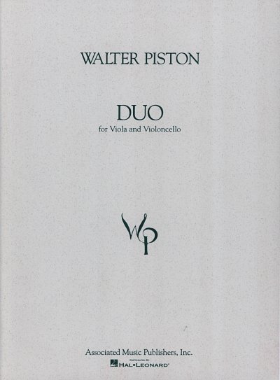 W. Piston: Duo for Viola and Violoncello (Pa+St)