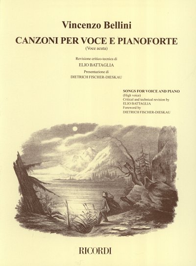 V. Bellini: Canzoni per voce e pianoforte, GesHKlav
