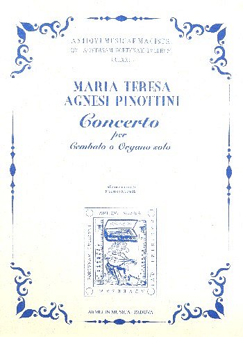 Concerto Per Cembalo O Organo Solo (Bu)