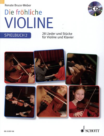 R. Bruce-Weber: Die froehliche Violine 2, VlKlav (+CD)