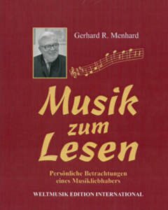 G. Menhard: Musik zum Lesen (Bu)