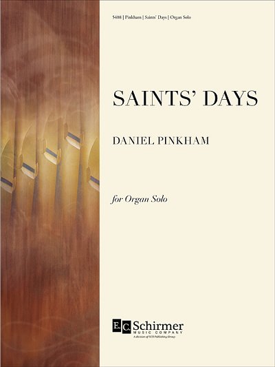 D. Pinkham: Saints' Days, Org