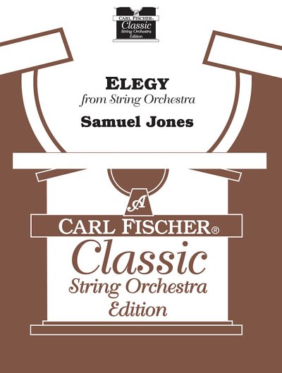 Jones, Samuel: Elegy for String Orchestra