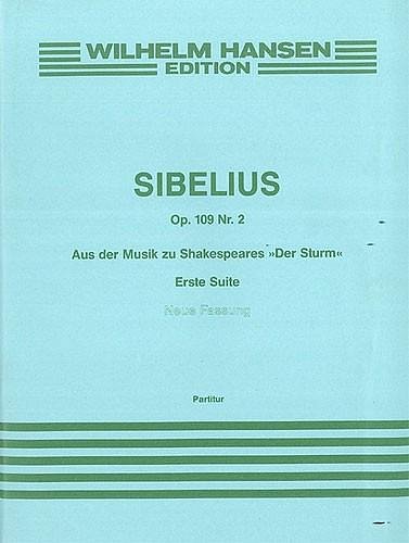 J. Sibelius: The Tempest Suite No.1 Op.109 No, Sinfo (Part.)