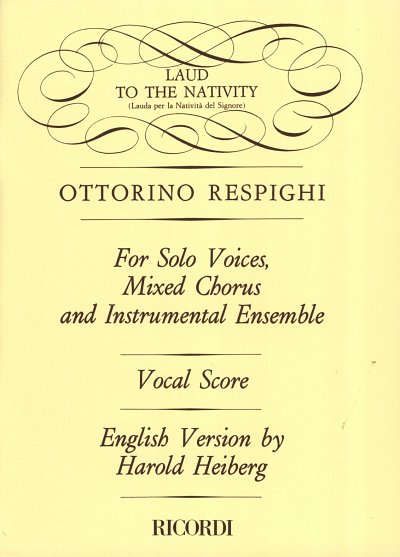 O. Respighi: Laud To The Nativity