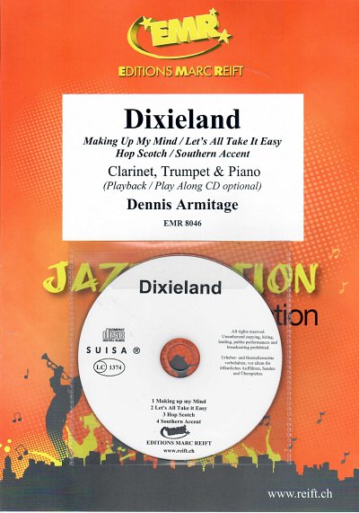 D. Armitage: Dixieland, KlrTrpKlv (+CD)