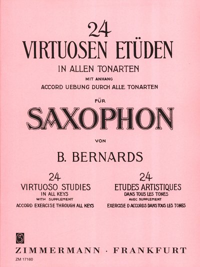 B. Kutsch: 24 virtuose Etüden, Sax