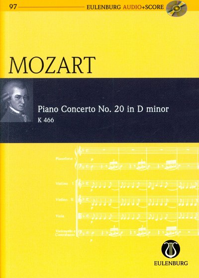 W.A. Mozart: Piano Concerto No. 20 in D minor KV 46 (STP CD)