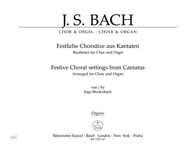 J.S. Bach: Festliche Chorsaetze aus Kantaten, GchOrg (Org)