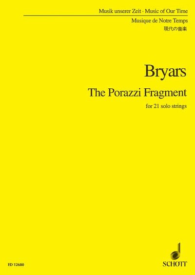 G. Bryars: The Porazzi Fragment