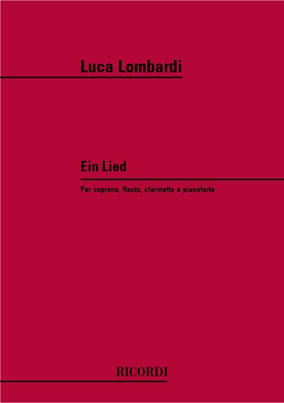L. Lombardi: Ein Lied (Pa+St)