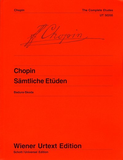F. Chopin: Saemtliche Etueden op. 10 + op. 25, Klav