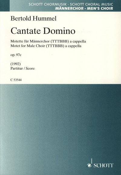 B. Hummel: Cantate Domino op. 97c