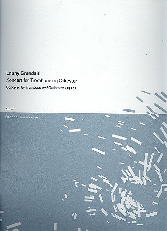 L. Grøndahl: Concerto for Trombone og Orkes, PosOrch (Part.)