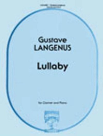 G.  Langenus: Lullaby, KlarKlv (KASt)