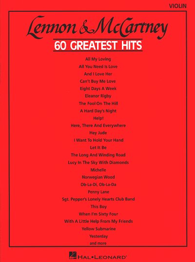 Lennon & McCartney - 60 Greatest Hits, Viol