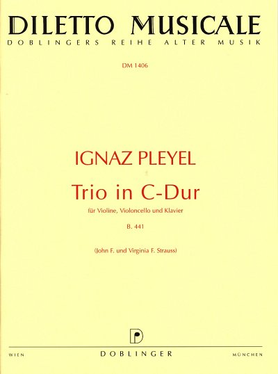 I.J. Pleyel: Trio in C-Dur B 441, Klavtrio