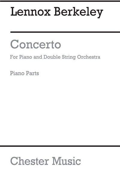 L. Berkeley: Concerto For Piano and Double String Orchestra