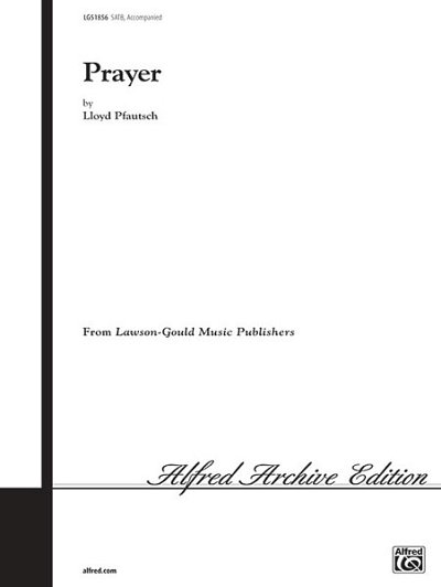 L.A. Pfautsch: Prayer, Gch;Klav (Chpa)