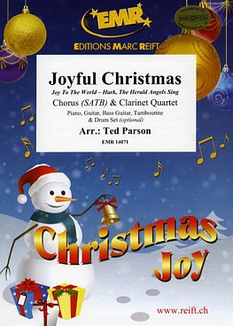 T. Parson: Joyful Christmas, Gch4Klar (Pa+St)