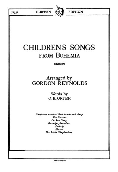 Childrens Songs From Bohemia