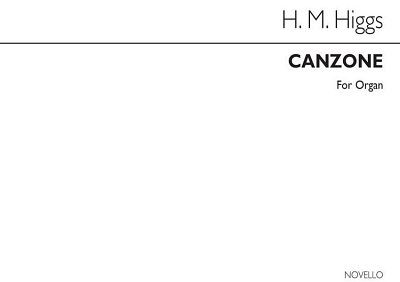 H.M. Higgs: Canzone Op134 No.2 Organ, Org