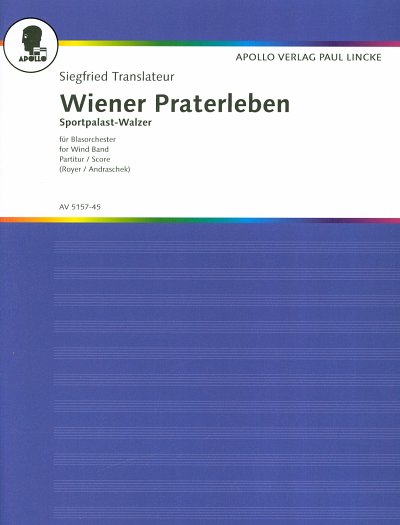 AQ: Translateur Siegfried: Wiener Praterleben Sport (B-Ware)