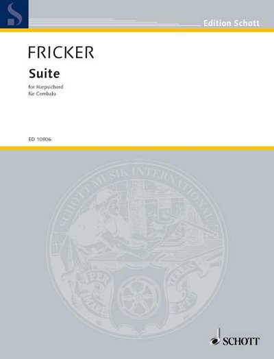 DL: P.R.  Fricker: Suite, Cemb