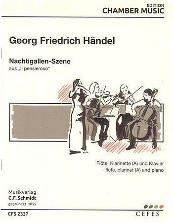 G.F. Händel: Nachtigallen-Szene, FlKlarKlav (Pa+St)