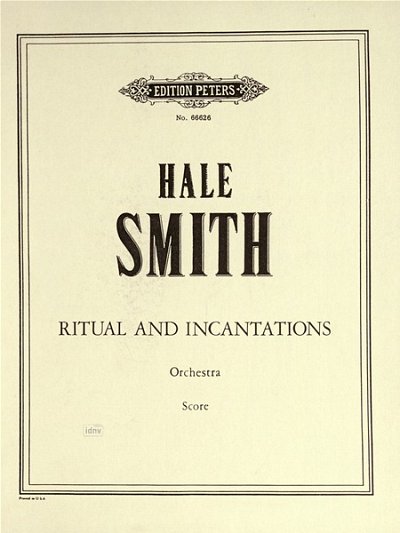 Smith Hale: Ritual and Incantations (1974)