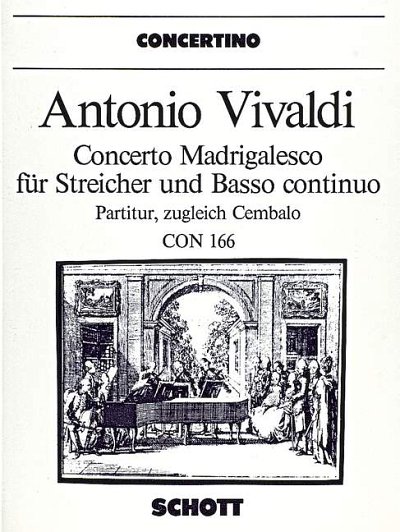 DL: A. Vivaldi: Concerto Madrigalesco, StrBc (Part.)