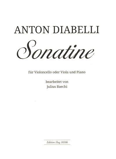 A. Diabelli: Sonatine