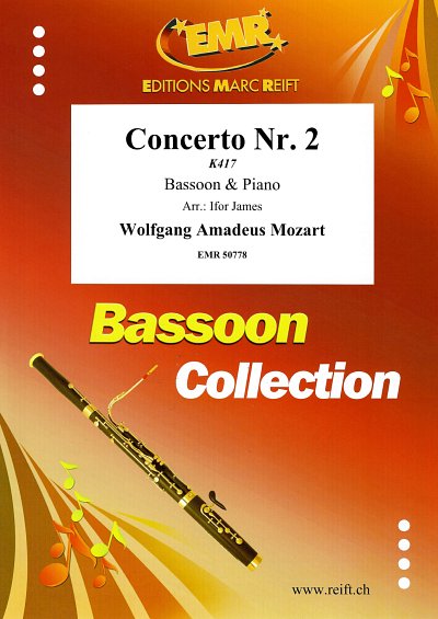 W.A. Mozart: Concerto No. 2, FagKlav