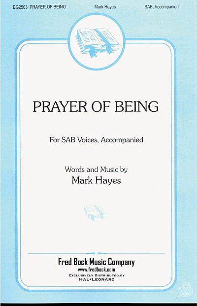 M. Hayes: Prayer of Being, Gch3Klav (Chpa)