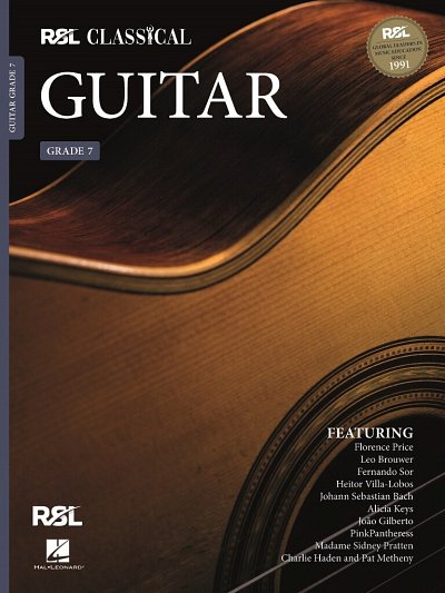 RSL Classical Guitar Grade 7 (2022), Git (+Tab)