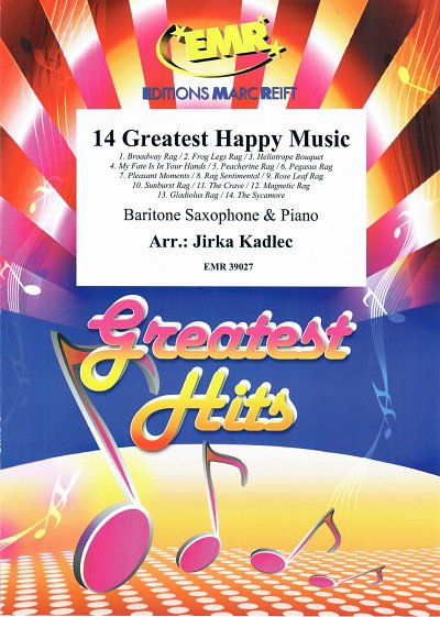 J. Kadlec: 14 Greatest Happy Music, BarsaxKlav