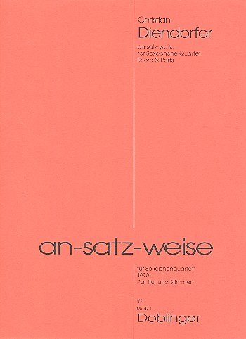 Diendorfer Christian: An-Satz-Weise 1990